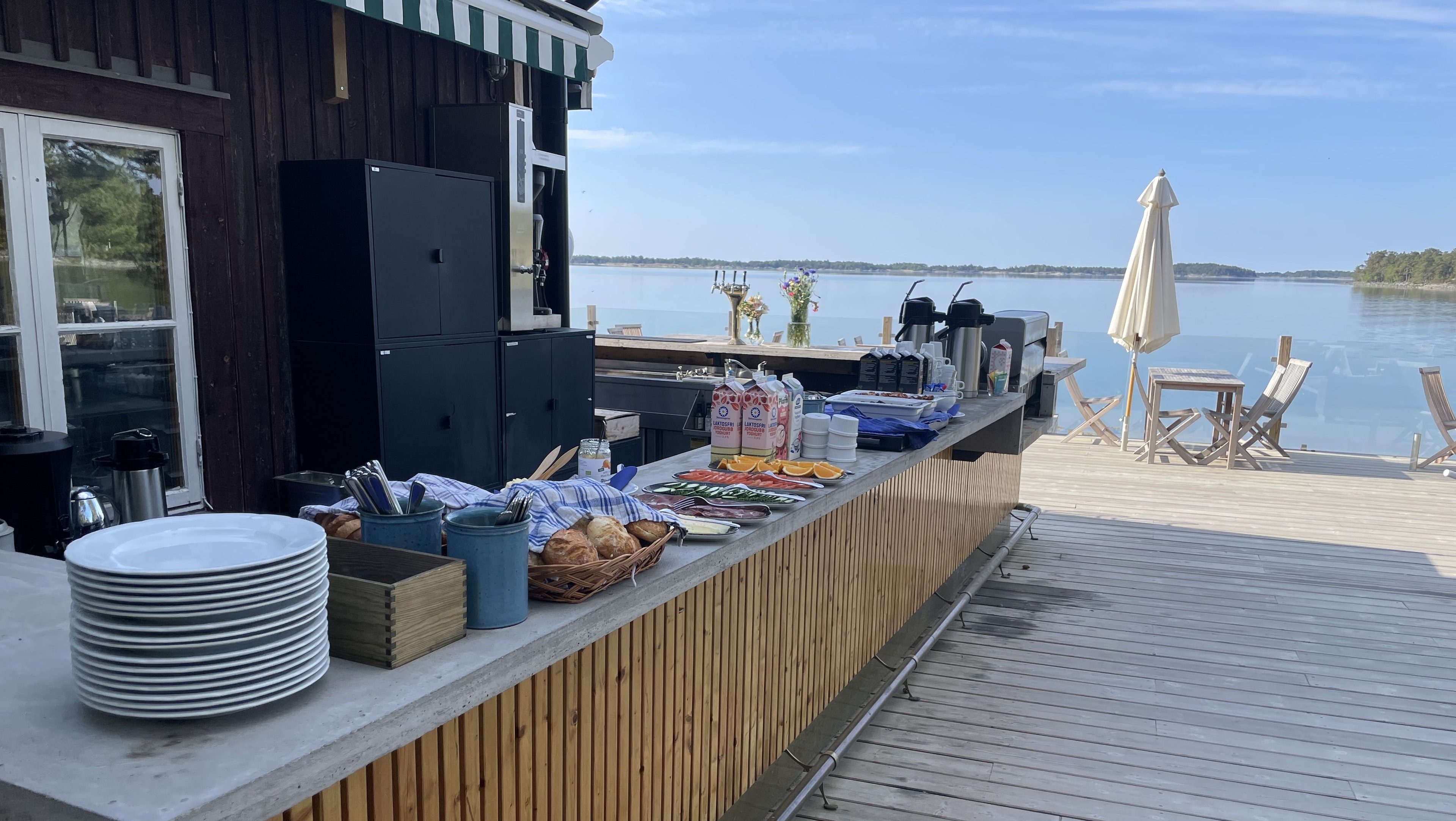 Strandbaren på Idöborg Konferens och retreat.