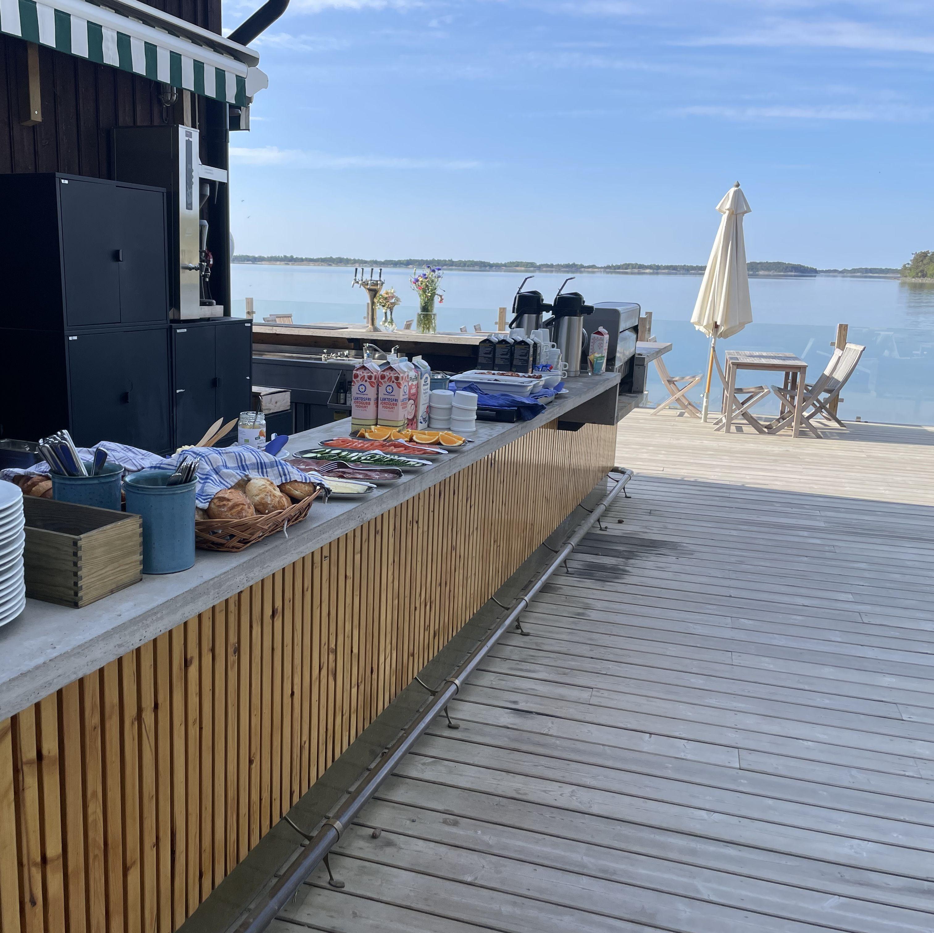 Strandbaren på Idöborg Konferens och retreat.